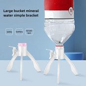 Resim Mineral Su Varilleri için Dikiş, Taşınabilir Su Dağıtıcıları için Üçgen Stand, Atık Yağ Fırın Varilleri için Destek ve Su Dağıtıcıları için Basit İnvers Dikiş 