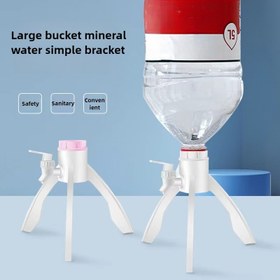 Resim Mineral Su Varilleri için Dikiş, Taşınabilir Su Dağıtıcıları için Üçgen Stand, Atık Yağ Fırın Varilleri için Destek ve Su Dağıtıcıları için Basit İnvers Dikiş 