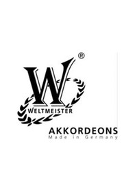 Resim Weltmeister Kristall Akordeon 30/60 - Siyah 60 Bas Kompakt Ve 