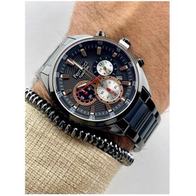 Resim Ferrucci Fc20430 Siyah Fonksiyonlu Takvimli Erkek Kol Saati+bilek 