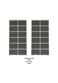 Resim Zemin Koruyucu, 35x55 Mm Keçe, Siyah 2 Adet Siyah 