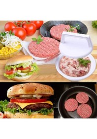 Resim Hamburger Yapma Aparatı- Hamburger Pres Ve Köfte Kalıbı 4801 Çok Renkli 