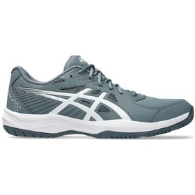 Resim Asics Court Slide 4 Erkek Gri Tenis Ayakkabısı Mavi 