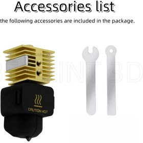 Resim Yeni Bambu Lab A1 mini için Montaj Hotend Kiti, Değiştirilebilir Uçlar (0.2, 0.4, 0.6 mm) - Bamboo Lab A1/A1 mini 3D Yazıcı 