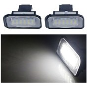 Resim Mufunye Mercedes W211 W203 W219 R171 İçin 18smd Led Plaka Lambası - 6500k Beyaz Işık, 1.44w Enerji Tasarrufu, Direk Tak Ve Kullandır 