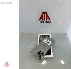Resim Apple iPhone 16 Pro Max İkinci El TR | 1 TB | Natürel Titanyum 