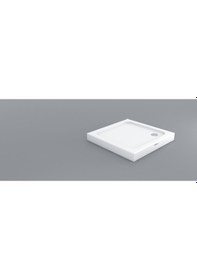 Resim Shower 90x90 Frey Kare Slimblok Duş Teknesi H:10 Cm 
