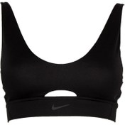 Resim Nike DV9837-010 Dri Fit Indy Plunge Cutout Kadın Bra Siyah 