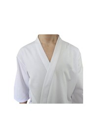 Resim Formteks Sushi Şef Kimono Ceketi Beyaz Kırmızı 