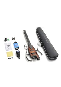 Resim Donner Hush-x Headless Traveller Elektro Gitar Seti Sunburst 