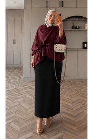 Resim CNG MODA Büyük Beden Kalem Etek 