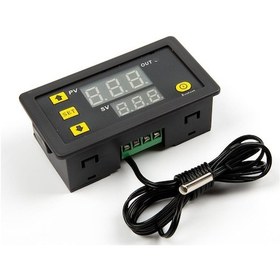 Resim W3230 AC 110V-220V DC 12V Termostat Sıcaklık Denetleyici Modülü 