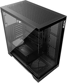 Resim XPG ADATA INVADER X Mid-Tower Oyuncu Kasası – Siyah, Temperli Cam, 360mm Radyatör Desteği 