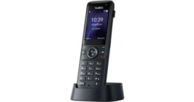 Resim Yealınk AX83H, Wifi, Dect, Kablosuz Ip Telefon, Siyah, 2.4&amp;quot; Renkli Ekran, Bluetooth, 9 Saat Konuşma, 200 Saat Bekleme 