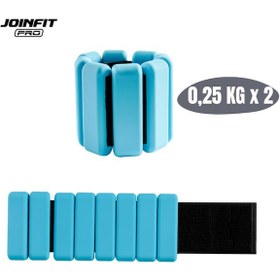 Resim Joinfit El Ve Ayak İçin Bilek Ağırlığı 0,25 Kg 2 Adet Mavi 