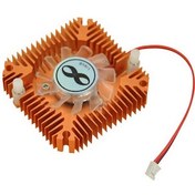 Resim Ekran Kartı Fanı Geçmeli Kare Soğutucu Vga Sessiz Fan 55 x 55 x 13Mm 