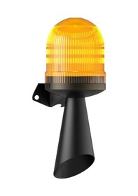 Resim Mesan Led Multifonksiyon 43 Ses Borulu Siren Turuncu 12-60vac/dc Ms 5847.3.12-60vac/dc 