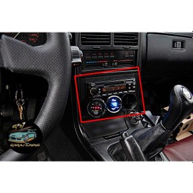 Resim Mazda Rx7 2dın1 Gösterge Podlu Teyp Çerçevesi 