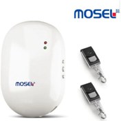 Resim mosel Dc-155 Oval Alıcı + 2 Adet Tek Kanallı Kumanda 