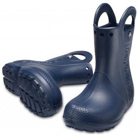 Resim Crocs Handle It Rain Boot Kids Çocuk Yağmur Çizmesi - Lacivert 