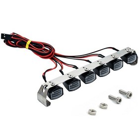 Resim Geekyou Trx-4 Ve Scx10 Rc Araçları İçin Led Aydınlatma Seti - Gece Sürüşü Kolaylığı 