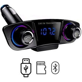 Resim NKT GROUP PM-22010 Bluetooth - SD Hafıza Kartı - Aux - Flash Bellek FM Transmitter 
