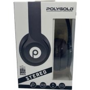 Resim Polygold Streo Big Bos Kulaklık SİYAH 