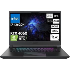 Resim Gigabyte Aorus 15BKF 15BKF-1360Q23BT80 i7-13620H 48 GB 4 TB SSD RTX4060 15.6" W11P QHD Dizüstü Bilgisayar 