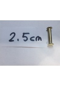 Resim 2.5 CM Dosya Klasör Menü Kartela Vidası Sarı 100 Adet 