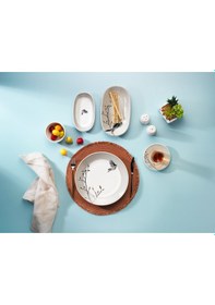 Resim Schafer Charlotte Kahvaltı Takımı-32 Parça-Gri 