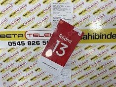 Resim SIFIR KAPALI KUTU XİAOMİ REDMİ 13 8/256 GB BETA TELEKOM Xiaomi Redmi 13 | 256 GB | Siyah