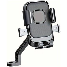 Resim Willowhaven Siyah B Motosiklet Telefon Tutucu Gidon Aynakol Braketi Abs Döner Dayanıklı 