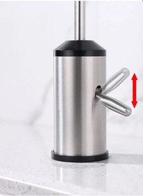 Resim Su Arıtma Musluğu Mat Krom Nikel Özel Kollu Model Yeni 