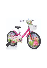 Resim Corelli Lovely 16 Jant Pembe Kırmızı Kız Çocuk Bisikleti Pembe 