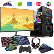 Resim ROGAME I5 13400f 16gb Ddr4 480ssd 4gb Gtx1650 24" Monitörlü Oyun Bilgisayarı (GAMİNG SET) 