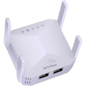 Resim Mufunye 300mbps Kablosuz Wifi Sinyal Güçlendirici - Uzun Menzil Genişletici, Beyaz Eu Fiş 