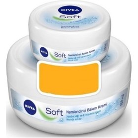Resim Nivea Soft Nemlendirici Bakım Kremi 300 ML + 50 ML 