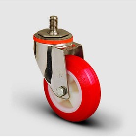 Resim SSEM05ZKP150 Paslanmaz Civata Bağlantılı Poliüretan Tekerlek 