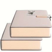 Resim 400 Sayfalık Ultra İnce A5 Defter: Kişiselleştirilmiş Yumuşak Kapak, Yer İmi ve Su Geçirmez Tasarım - Ofis, İş ve Öğrenci Kullanımı İçin Uygundur 