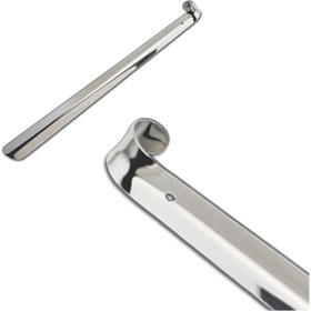 Resim Kısmet Uzun Kerata Ayakkabı Çekeceği Metal Kalın Çelik Kerata 63CM 
