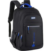 Resim Honeybeeshop Erkek Ve Kadın Siyah Laptop Çantası Bj9977 Mavi Ayarlanabilir Askı Çok Bölmeli Diğer 