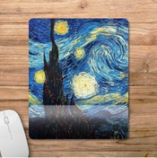 Resim Pixxa Van Gogh - Yıldızlı Gece - Starry Night Bilek Destekli Mousepad Model - 1 