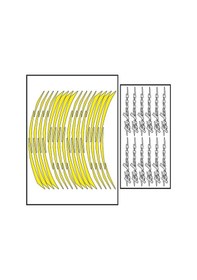 Resim Bajaj Pulsar Florasan Sarı Jant Şeridi 
