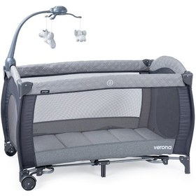 Resim Prego Verona Oyun Parkı Beşik Park Yatak 70x120 Cm 