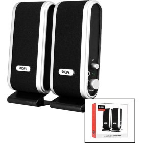 Resim Snopy SN-820 USB 2.0 Multimedya 1+1 Hoparlör Speaker Set 4W (4767) - MRK3360-8298 