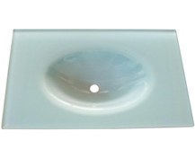 Resim Cam Lavabo 15 mm 70 x 56 cm Beyaz 