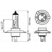 Resim BOSCH 1987301109 AMPUL P43T GIGALIGHT PLUS 120 12V H4 