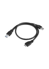 Resim 4574 Micro Usb 3.0 Hdd Harddisk Bağlantı Veri Ara Y Kablosu 1.5 M 