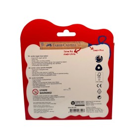 Resim Faber Castell Natural Yarım Boy Jumbo Boya Kalemi Karışık 