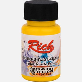 Resim Rich Kumaş Boyası Sarı 50cc 